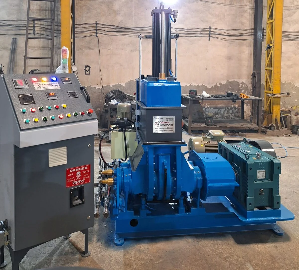 Hydraulic Dispersion Kneader Machine